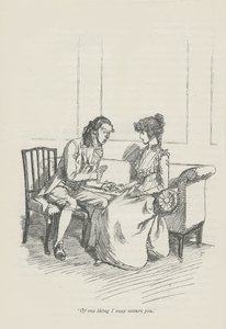 Egy dologról biztosíthatlak, 1896 alkotó: Hugh Thomson