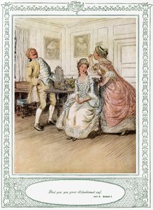Oliver Goldsmith: Lehajol, hogy hódítson alkotó: Hugh Thomson