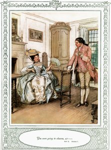 Oliver Goldsmith: Lehajol, hogy hódítson alkotó: Hugh Thomson