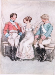 Phoebe: "Amint meglátsz egy csinos orrú hölgyet, nem tudod nem mondani, hogy imádod." (litho) alkotó: Hugh Thomson