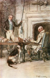 „Ring the Bell for my Ale, jó” (színes litho) alkotó: Hugh Thomson