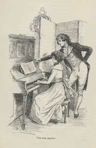 Együtt énekeltek, 1896 alkotó: Hugh Thomson