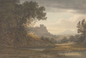 Vár egy tájban alkotó: Hugh William Grecian Williams