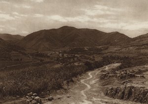 Mexikó: San Bartolito (fekete-fehér fotó)