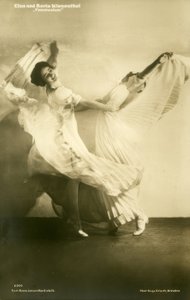 Elsa és Berta Wiesenthal / fényképes képeslap
