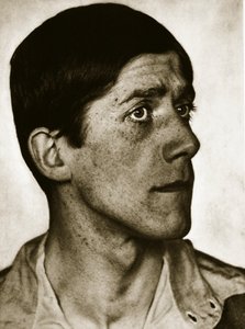 Oskar Kokoschka (szépia fotó)