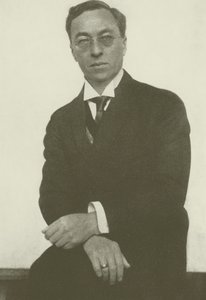 Wassily Kandinsky portréja (f/w fotó)