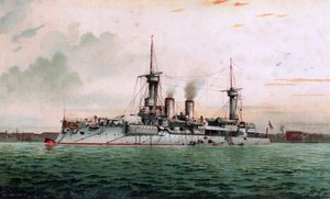 S.M. Weissenburg csatahajó alkotó: Hugo Graf