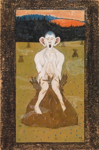 Frost, 1895. alkotó: Hugo Simberg