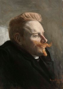Vörös bajuszú férfi alkotó: Hugo Simberg