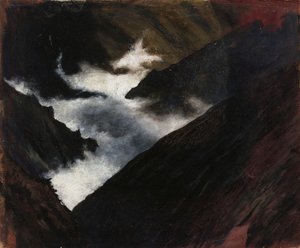 Hegyi patak a Kaukázusban alkotó: Hugo Simberg