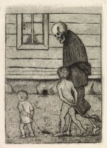 Játszótársak alkotó: Hugo Simberg