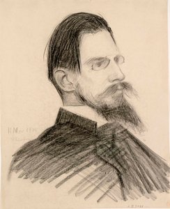 Otto Donner portréja alkotó: Hugo Simberg