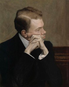 Fahle Basilier művész alkotó: Hugo Simberg