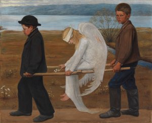 A sebesült angyal alkotó: Hugo Simberg