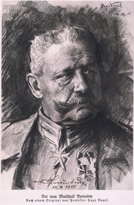 Hindenburg, Hindenburgból, kiadó: Daterlandijrcher Derlag & H Weller Berlin, 1928