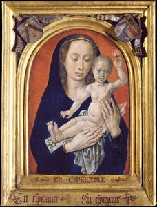 Szűz Mária a gyermekkel alkotó: Hugo van der Goes