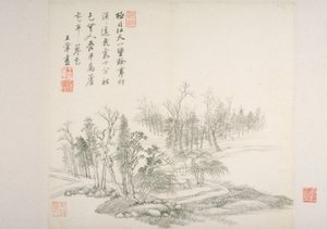 Album Régi mesterek és versek után (album (10 lap), tinta papíron)