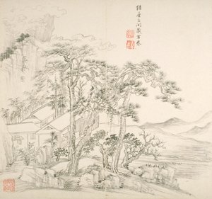 Album Régi mesterek és versek után (album (10 lap), tinta papíron)
