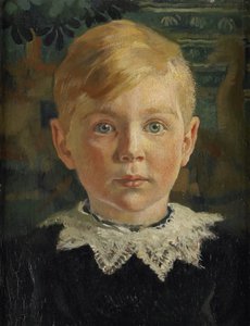 Joseph Luns gyermekkori portréja