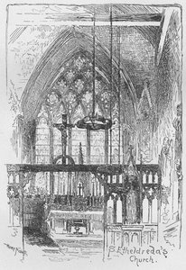Szent Etheldás templom, 1890