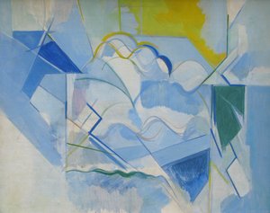 Smoke No. 1, 1942 körül (olaj, vászon) alkotó: Humphrey Jennings