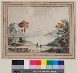 Loch Lomond No.2 (akvarell, papír)
