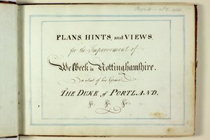 Vörös könyv: Welbeck alkotó: Humphry Repton