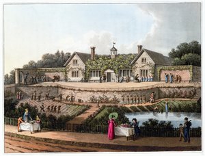 "A munka háza", 1816 alkotó: Humphry Repton