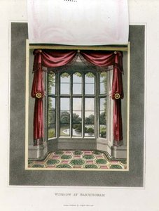 Window at Barningham (After) a "Fragments on the Theory and Practice of Landscape Gardening"-ből, pub. 1816 (színes litó) (lásd még: 103904)