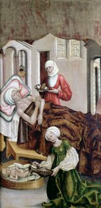 Keresztelő Szent János születése, Kisszeben, 1490 alkotó: Hungarian School
