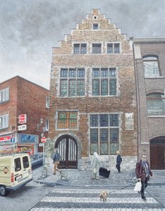 Pieter Brueghels ház Brüsszelben, 1996 alkotó: Huw S. Parsons