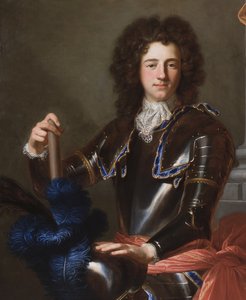 Részlet Henry Bentinck, Portland 1. hercege portréjából, 1699 alkotó: Hyacinthe Francois Rigaud