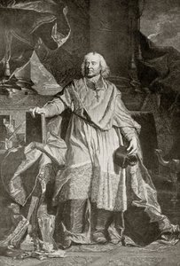 Jacques Benigne Bossuet, vésette Pierre Imbert Drevet, Alfred Whitman „The Print-Collector