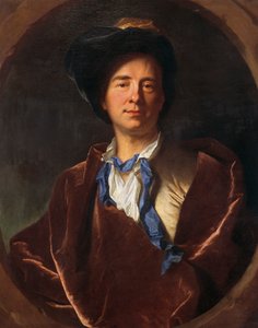 Bernard Le Bovier de Fontenelle portréja (Rouen alkotó: Hyacinthe Francois Rigaud