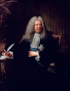 Charles-Gaspard Dodun, d"Herbault márki portréja alkotó: Hyacinthe Francois Rigaud