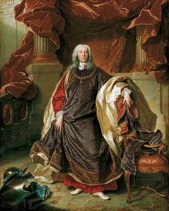 I. Joseph Wenzel liechtensteini herceg portréja 1696-1772, 1740.