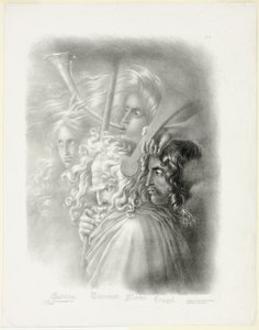 Galvina, a Tanulmányfejek gyűjteményéből alkotó: Hyacinthe Louis Aubry Lecomte