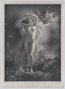 Danae, 1824. alkotó: Hyacinthe Louis Victor Jean Baptiste Aubry