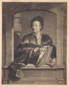 Doktor Claude Deshais Gendron, metszett J. Daulle, 1737 körül alkotó: Hyacinthe Francois Rigaud