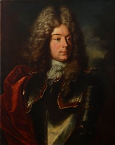Német: Johann Frisching (1668-1726) portréja, Rümligen társtulajdonosa, tiszt, Metzgern város végrehajtója.