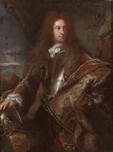 Egy úriember portréja, akit hagyományosan John Churchillként, Marlborough 1. hercegeként azonosítanak alkotó: Hyacinthe Francois Rigaud