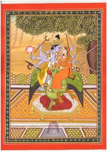 Hindu istenségek Garudán alkotó: IMAGINEERS STUDIO