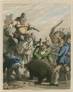 Samuel Butler illusztrációja a Hudibrasból