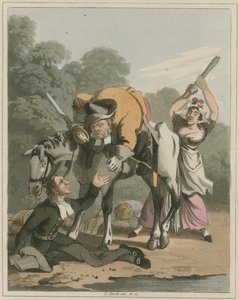 Samuel Butler illusztrációja a Hudibrasból