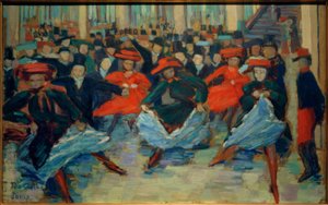 VIII. tánckép (Can-Can táncosok a Bullierben)