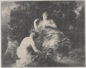 A fürdőzők alkotó: Ignace Henri Jean Fantin Latour