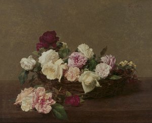 Egy kosár rózsa, 1890