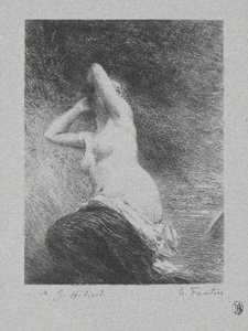 Ariadne, 1900. alkotó: Ignace Henri Jean Fantin Latour