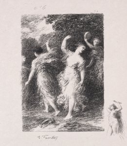 Bacchus. alkotó: Ignace Henri Jean Fantin Latour